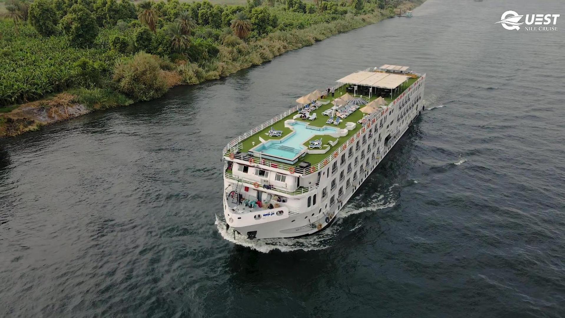 Hotel Nile Quest Cruise - 4 Or 7 Nights From Luxor Each Saturday And 3 Or 7 Nights From Aswan Each Wednesday Extérieur photo